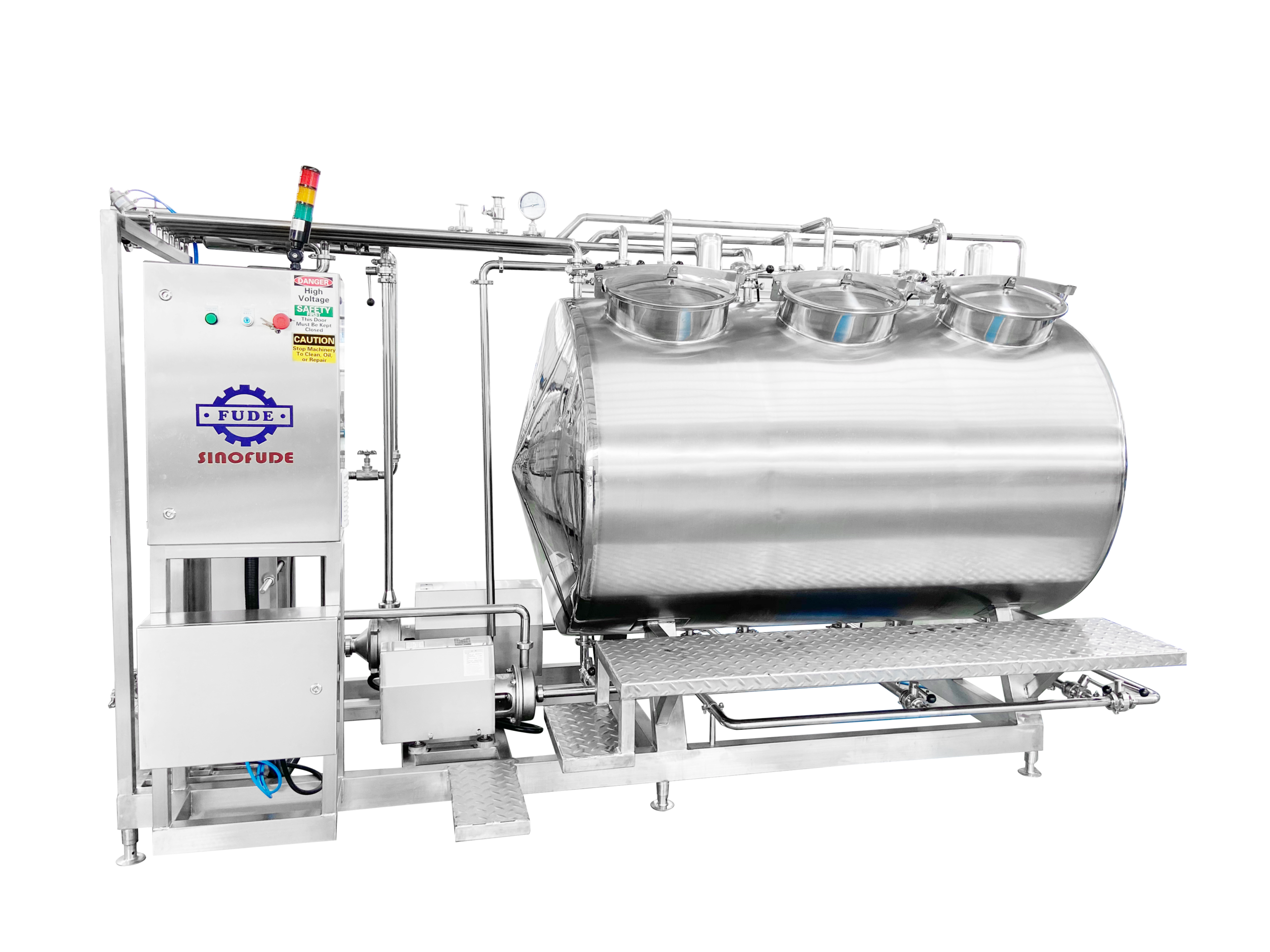 CIP Cleaning System for Confectionery Production Lines by SINOFUDE