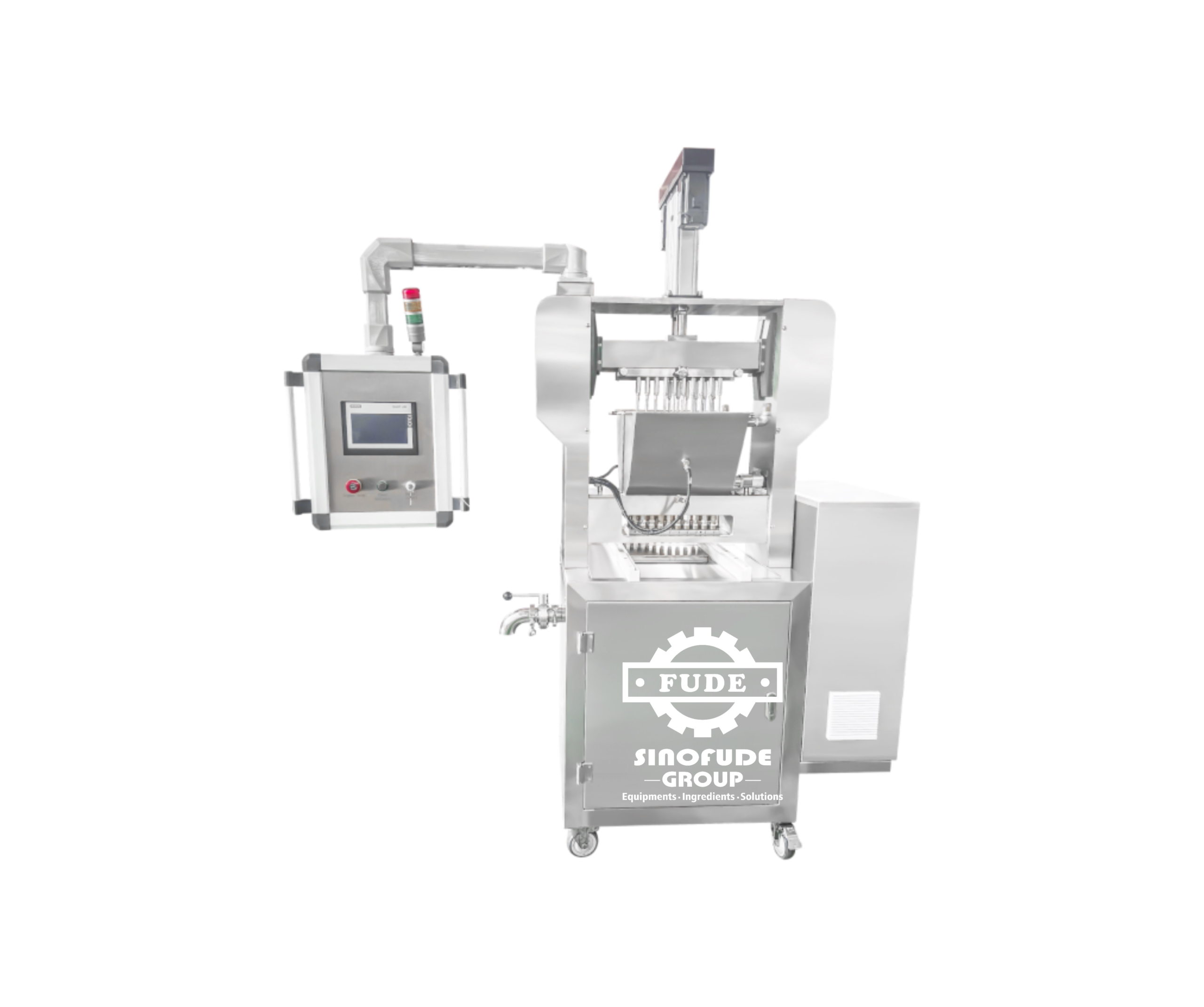 Small-Scale Gummy Line Manufacturing View