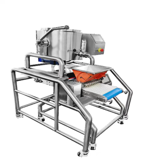 CHX20 pilot gummy machine photographed against a plain background