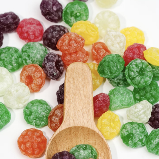 Solid candy formulation