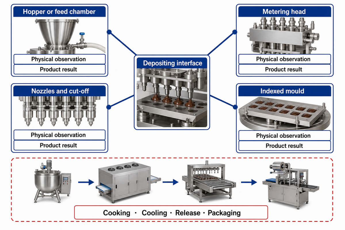 What Does a Candy Depositing Machine Actually Control? — SINOFUDE