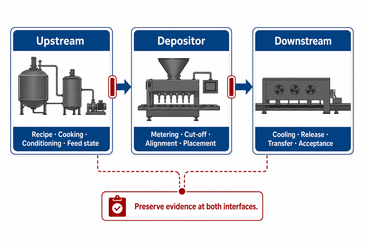 Where the Depositor Sits in the Hard Candy Production Line — SINOFUDE