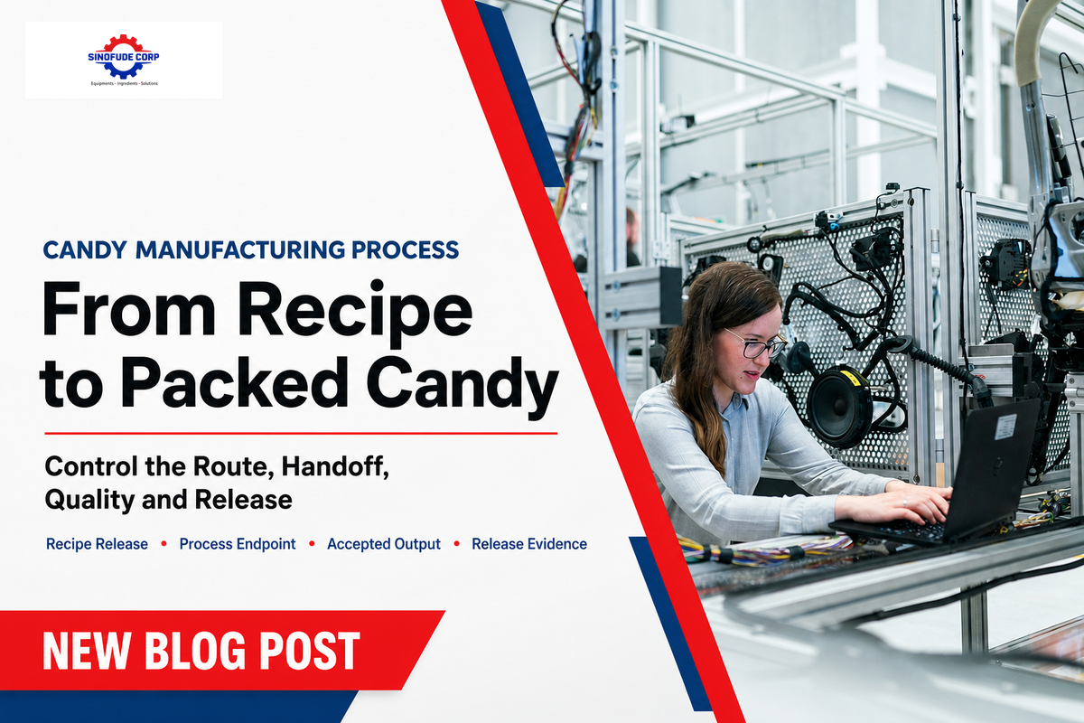 Candy Manufacturing Process: 9 Control Checkpoints