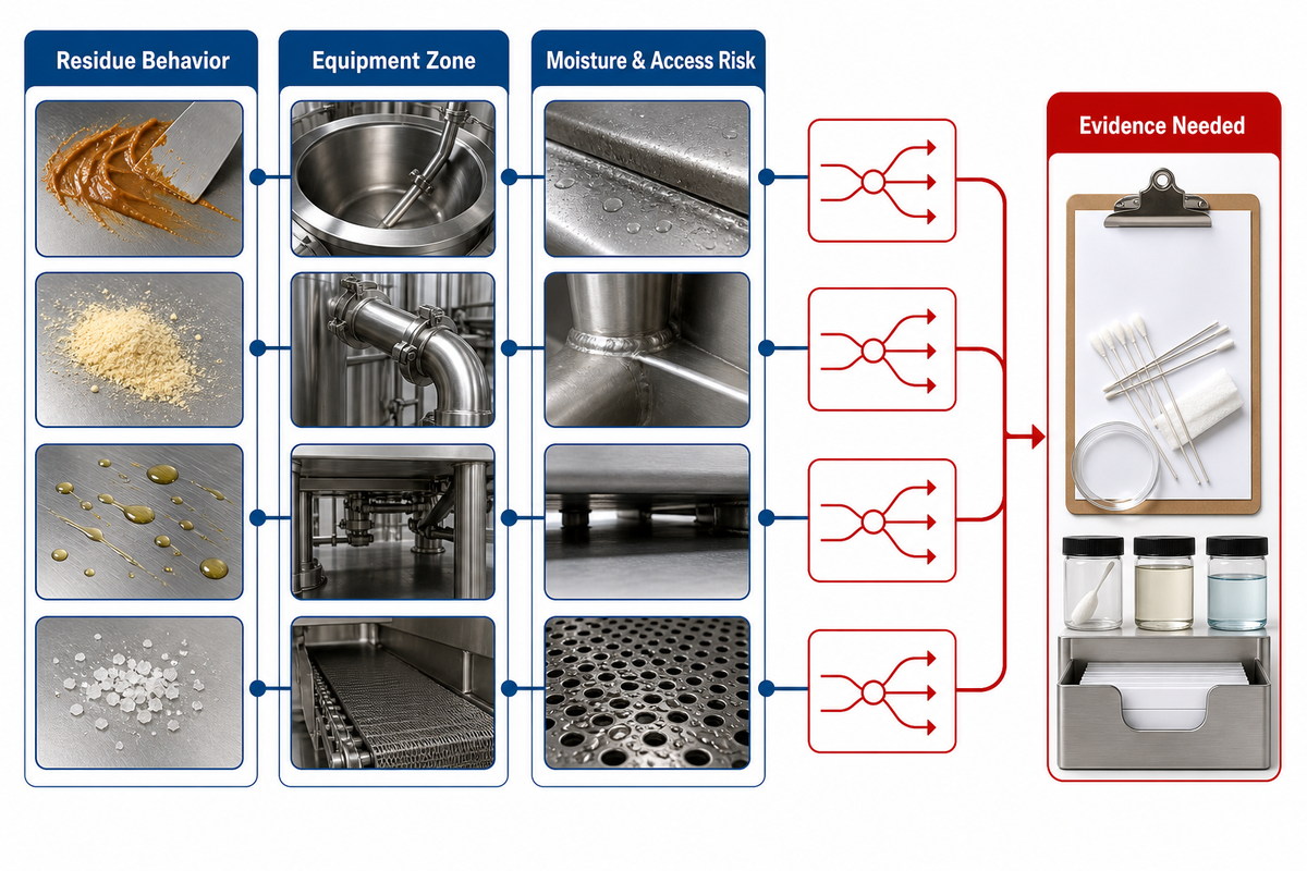 Classify the Residue, Zone, and Risk Before Choosing a Method — SINOFUDE