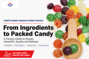 Confectionery Manufacturing Process: 7 Factory Stages