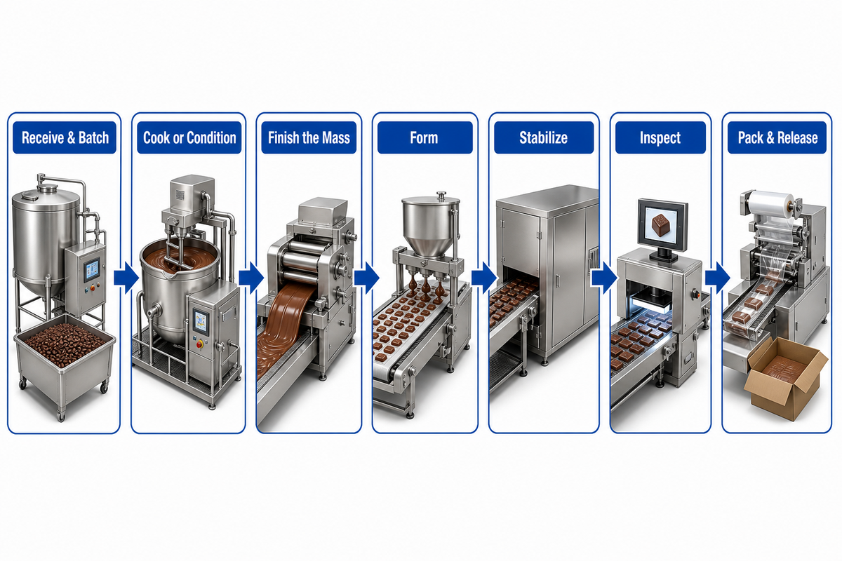 What Is the Confectionery Manufacturing Process? — SINOFUDE