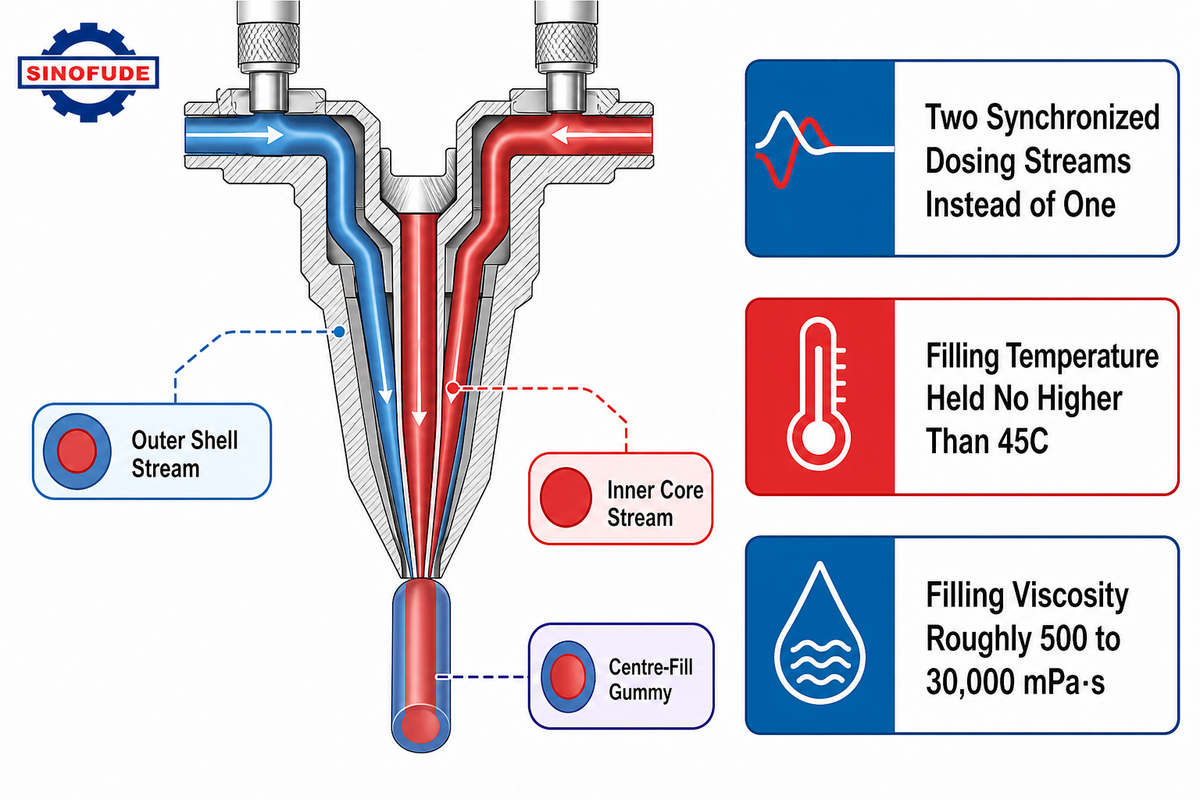 Beyond Single-Fill: Centre-Filled and Active-Ingredient Depositing Capability — SINOFUDE