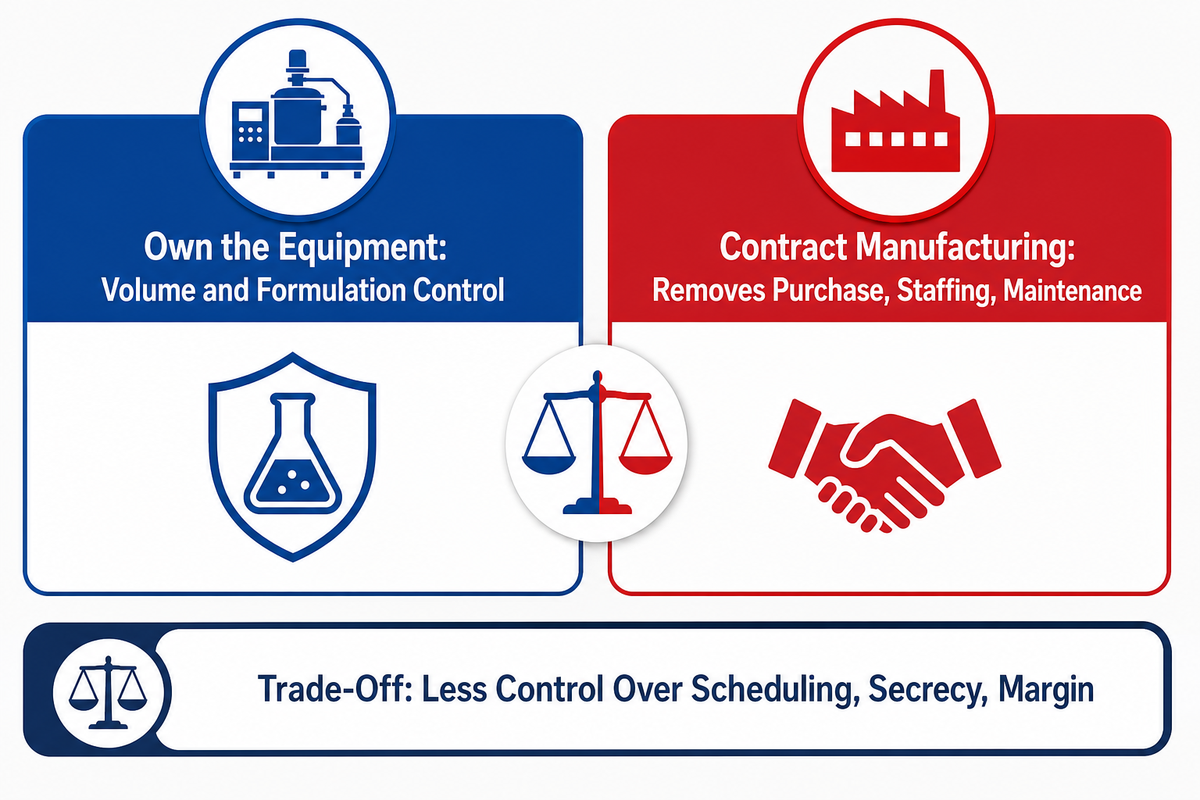 Buy Your Own Depositor or Use a Contract Manufacturer? — SINOFUDE