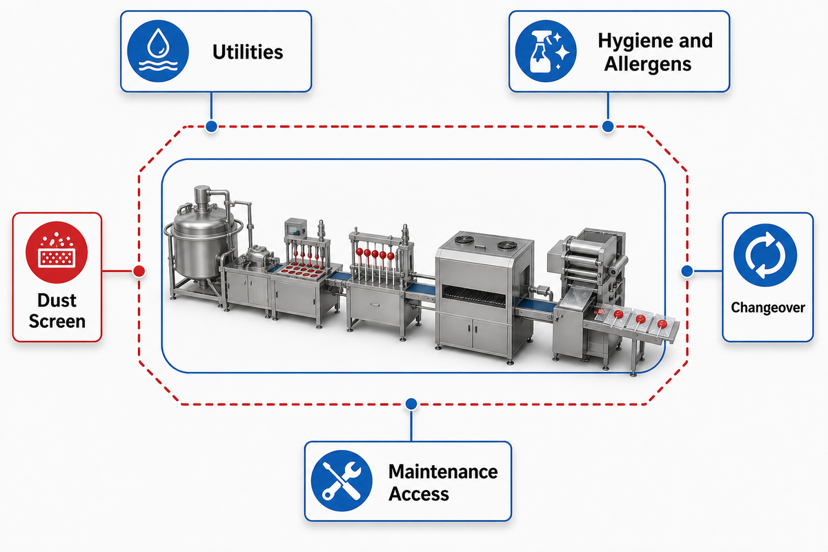 Utilities, Hygiene, Allergen Controls and Changeover Belong in the Interface Map — SINOFUDE