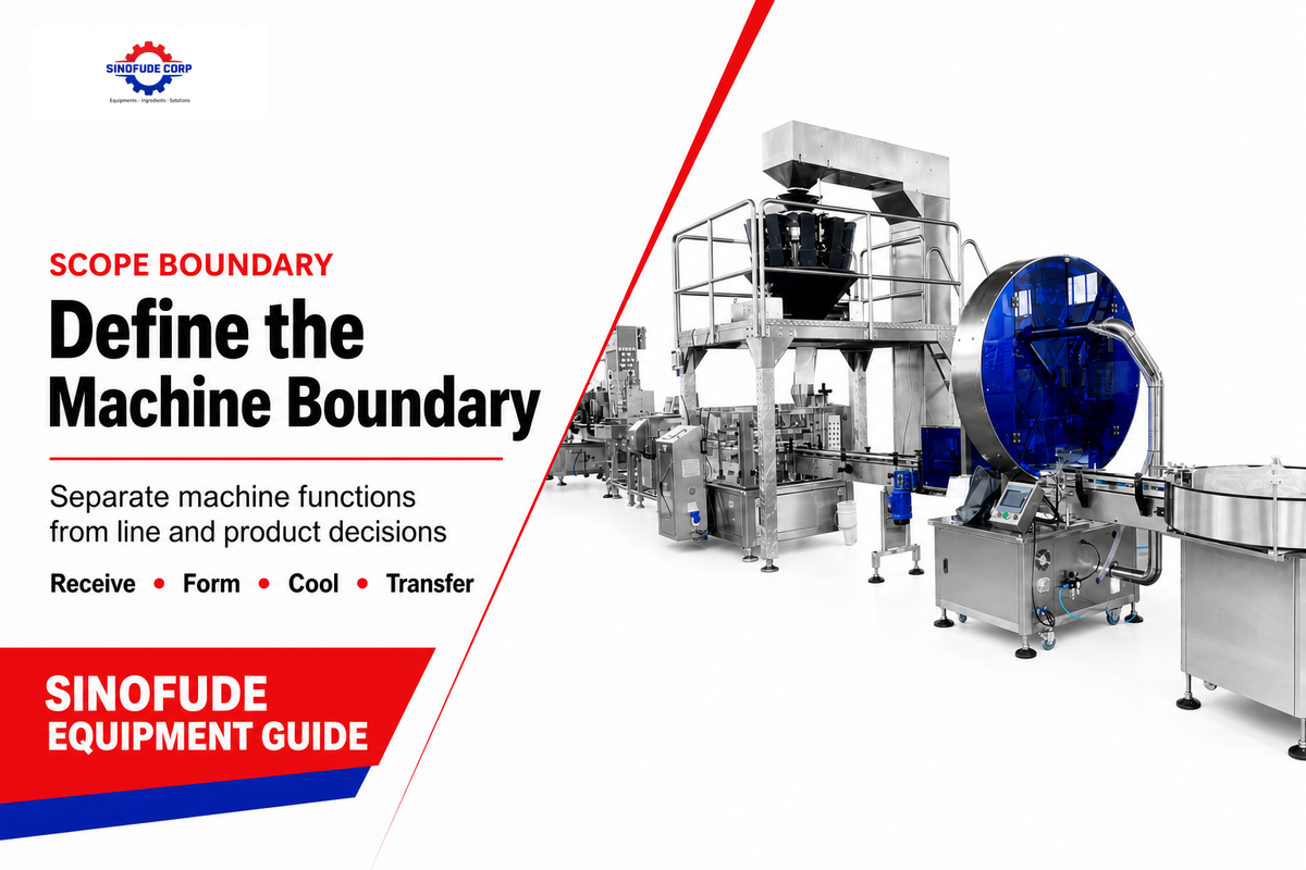 What an Industrial Hard Candy Machine Is, and What It Is Not — SINOFUDE