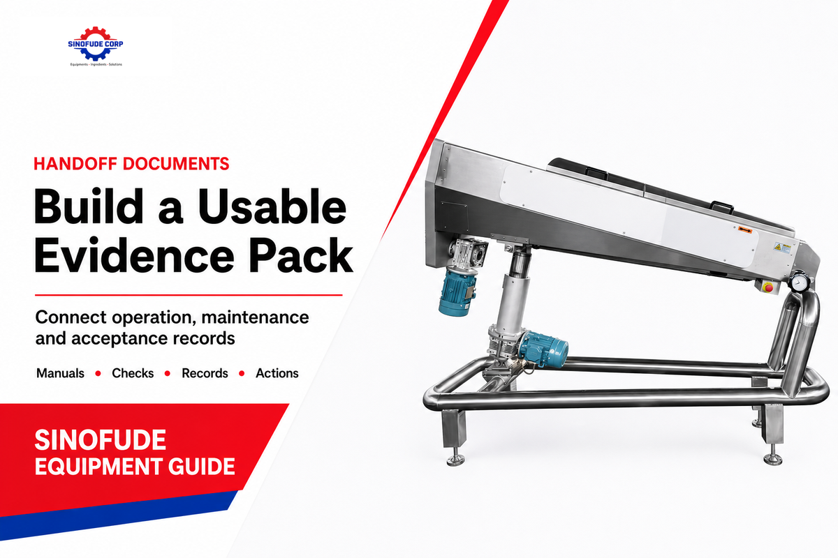 Build the Evidence Pack Operators and Buyers Need — SINOFUDE