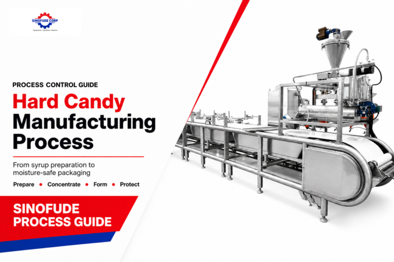 Hard Candy Manufacturing Process: 7 Factory Stages
