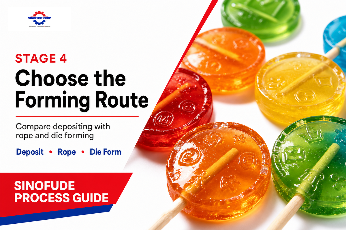 Stage 4: depositing, rope forming, dies, and drop rollers — SINOFUDE