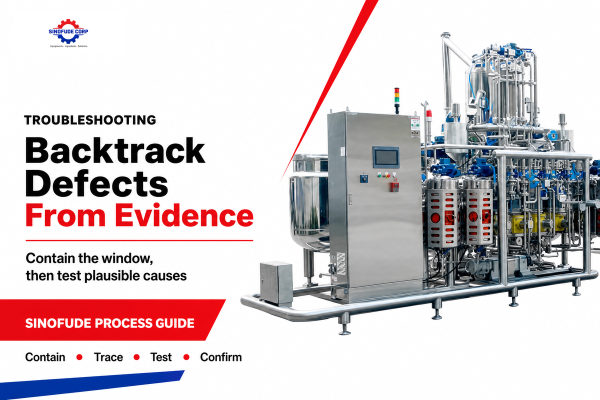 Defect-to-Control Backtrack Matrix — SINOFUDE