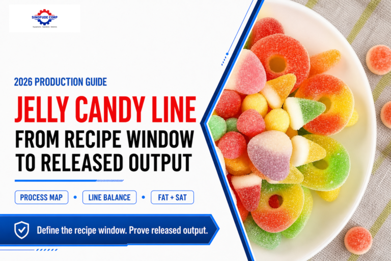 Jelly Candy Line Guide: Process, Sizing & FAT [2026]