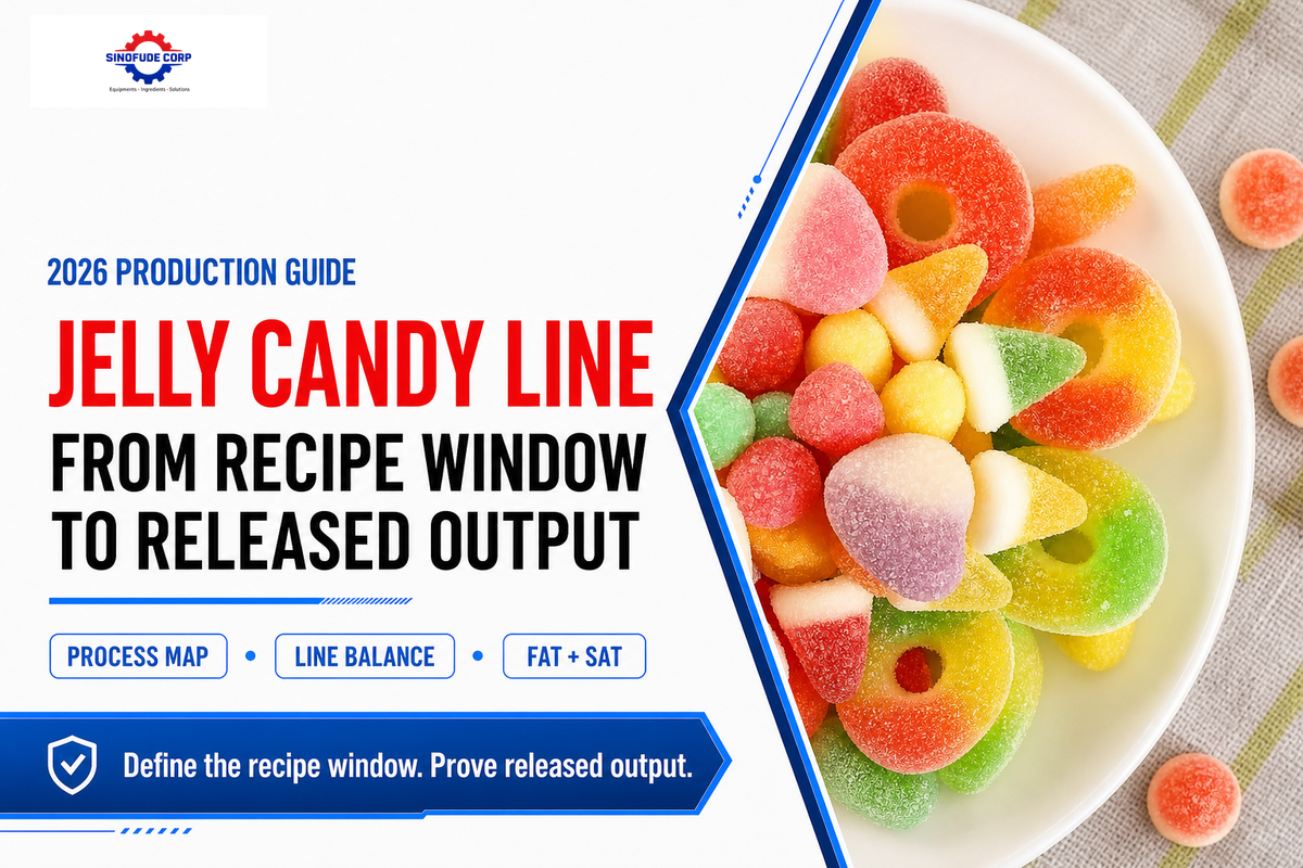 Jelly Candy Line Guide: Process, Sizing & FAT [2026]