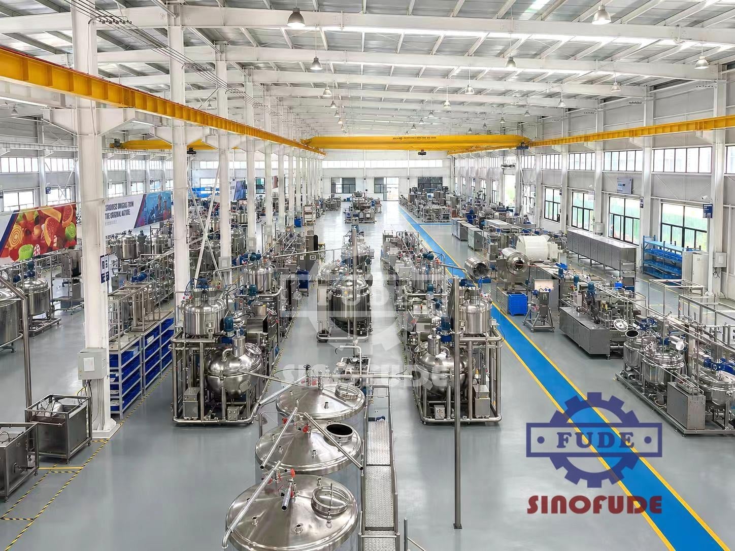 Candy machinery equipment and configuration scope