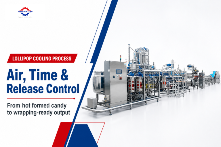 Lollipop Cooling Process: Air, Time & Release Control
