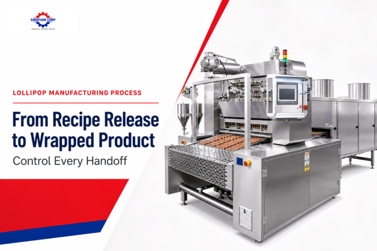 Lollipop Manufacturing Process: 8 Factory Steps