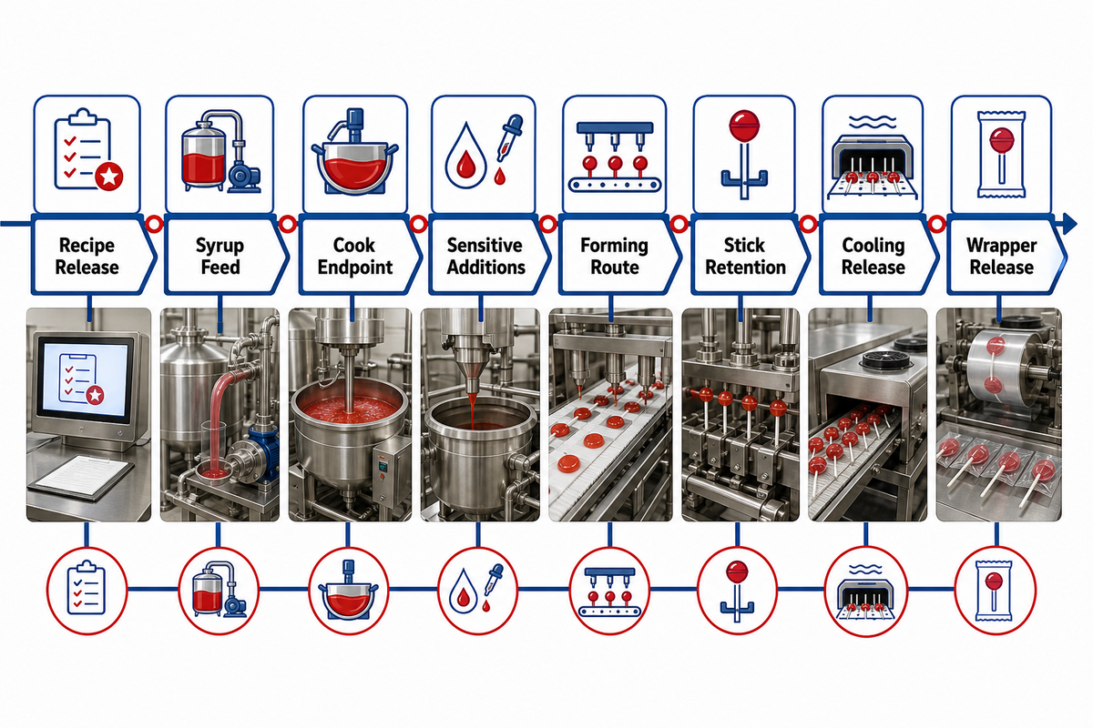 The Lollipop Manufacturing Process Is a Series of Controlled Handoffs — SINOFUDE