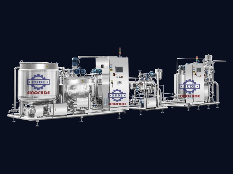 SINOFUDE stainless steel batch mixing and active-ingredient dosing equipment