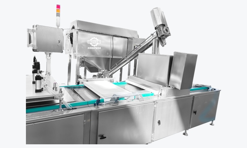 CLMS starch tray filling and levelling equipment with automatic feed