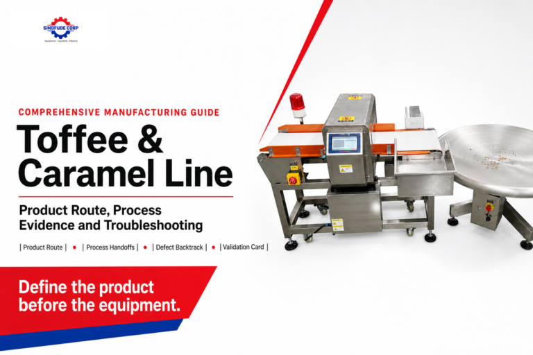 Toffee & Caramel Line: Industrial Process Guide