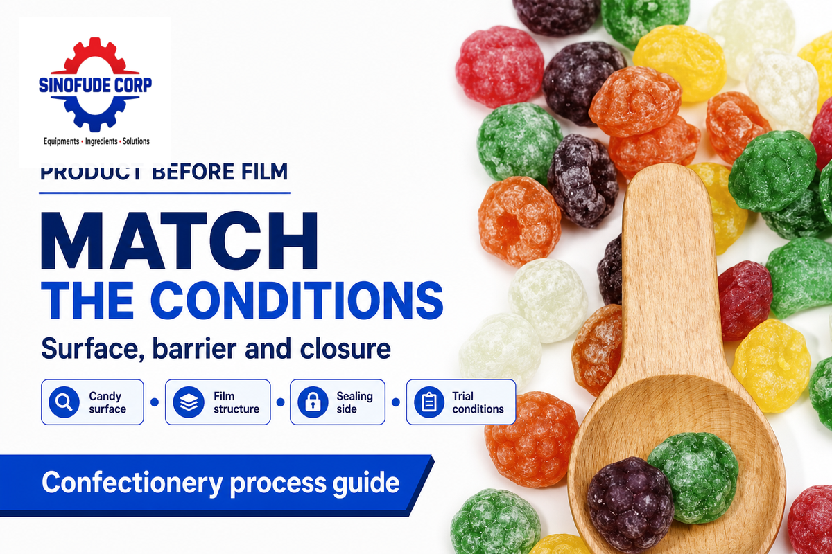 Candy surface and film construction both matter; IFT sweet-packaging review and guide synthesis.