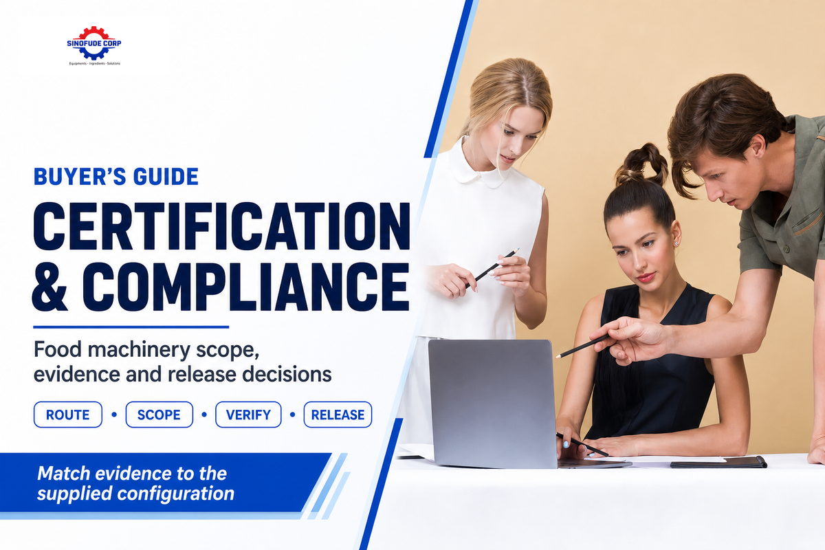 Food Machinery Certification & Compliance Guide