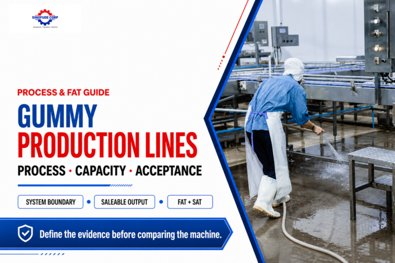 Gummy Production Lines: Process & FAT Guide [2026]