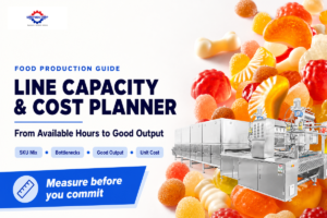 Line Capacity & Cost Planner: 7 Food Production Checks
