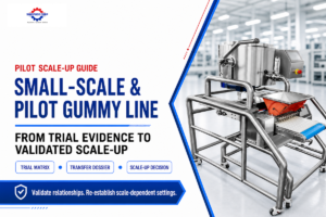 Small-Scale & Pilot Gummy Line [Scale-Up Guide]